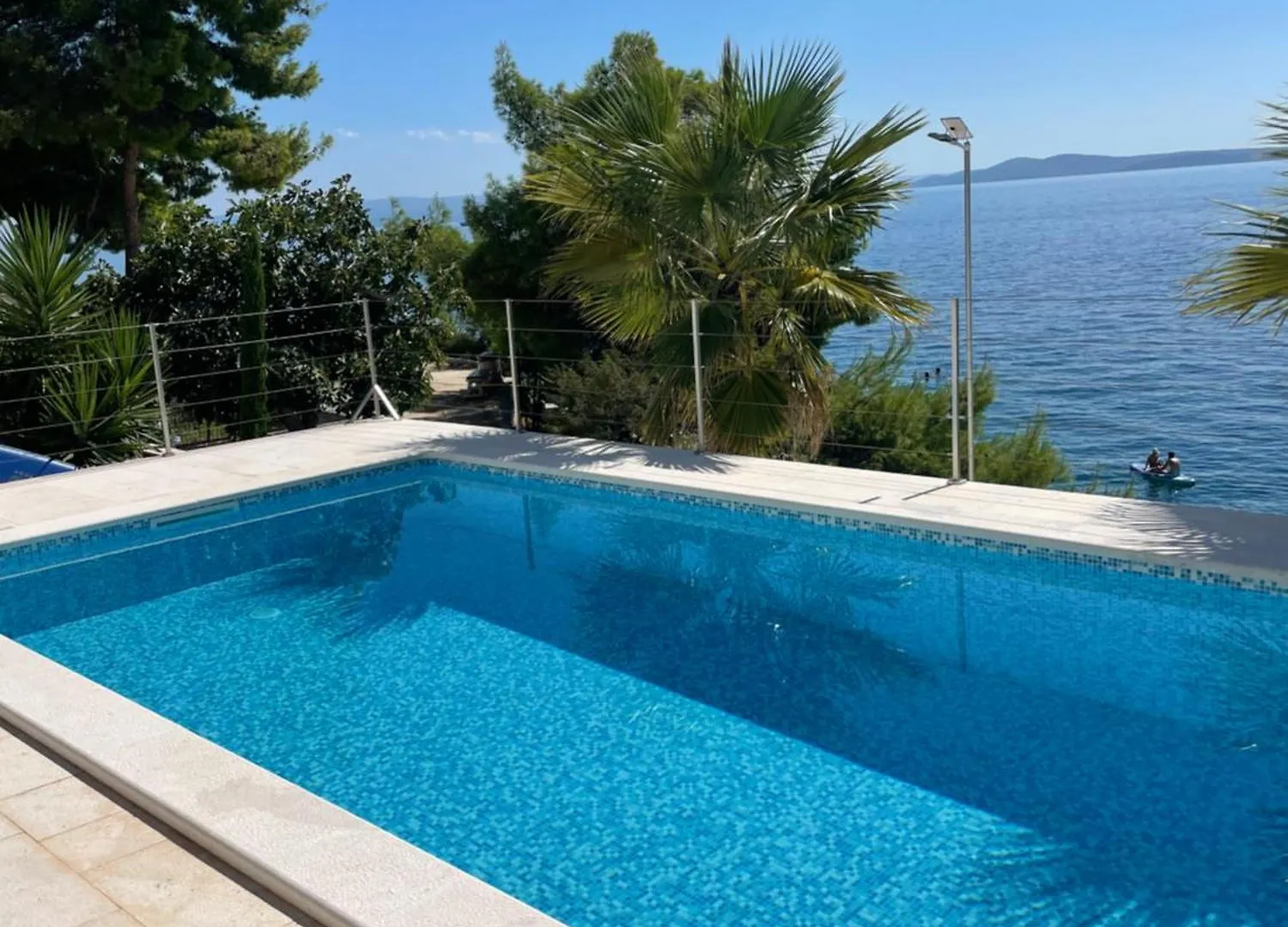 Beachfront Villa Leonardo With Pool Trogir Croatia