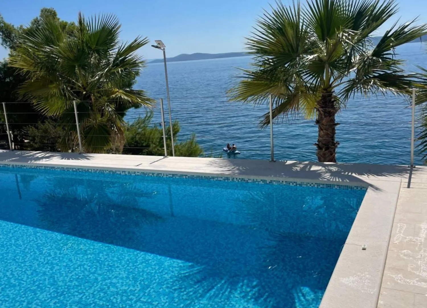 Beachfront Villa Leonardo With Pool Trogir