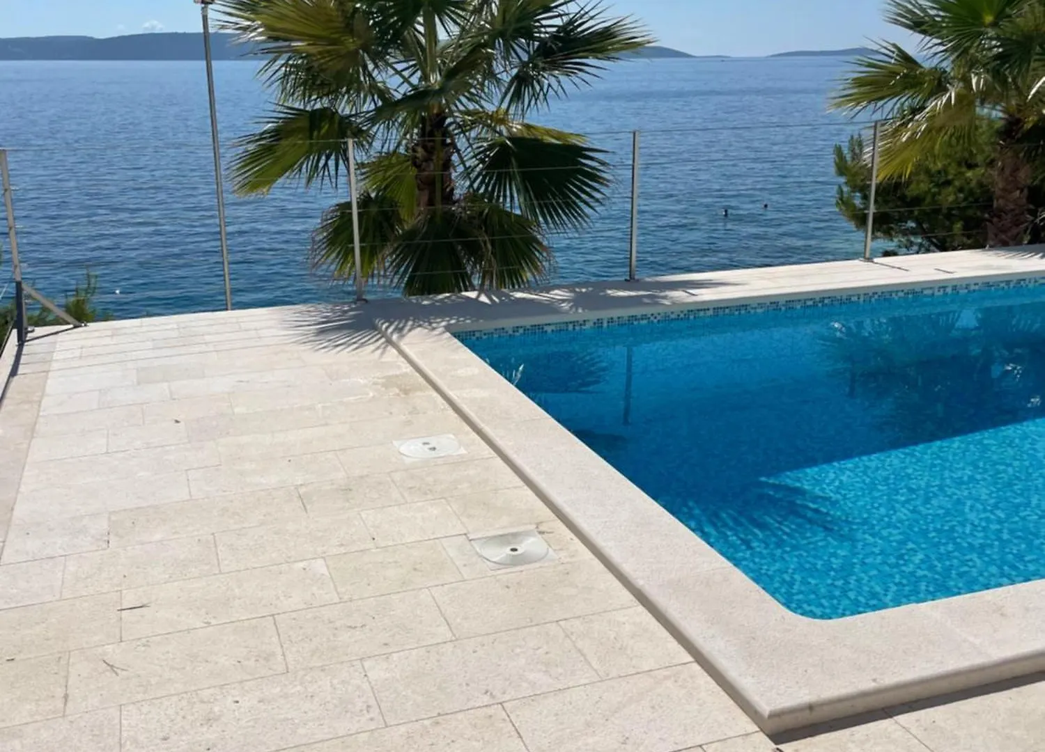 Beachfront Villa Leonardo With Pool Trogir