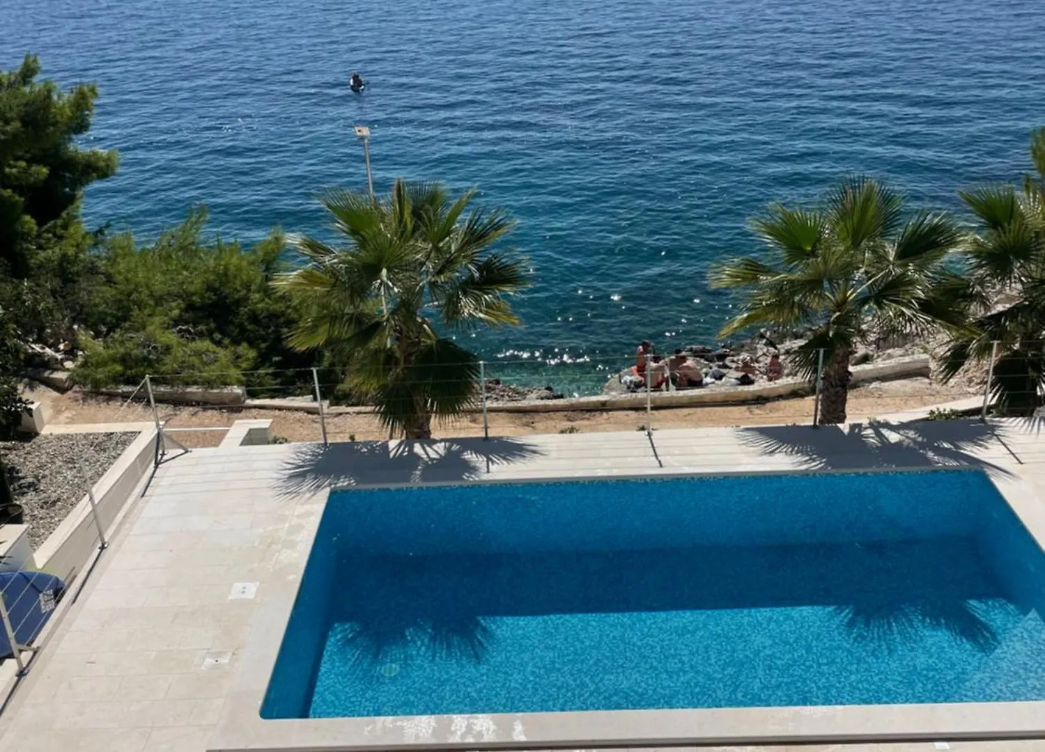 Beachfront Villa Leonardo With Pool Trogir