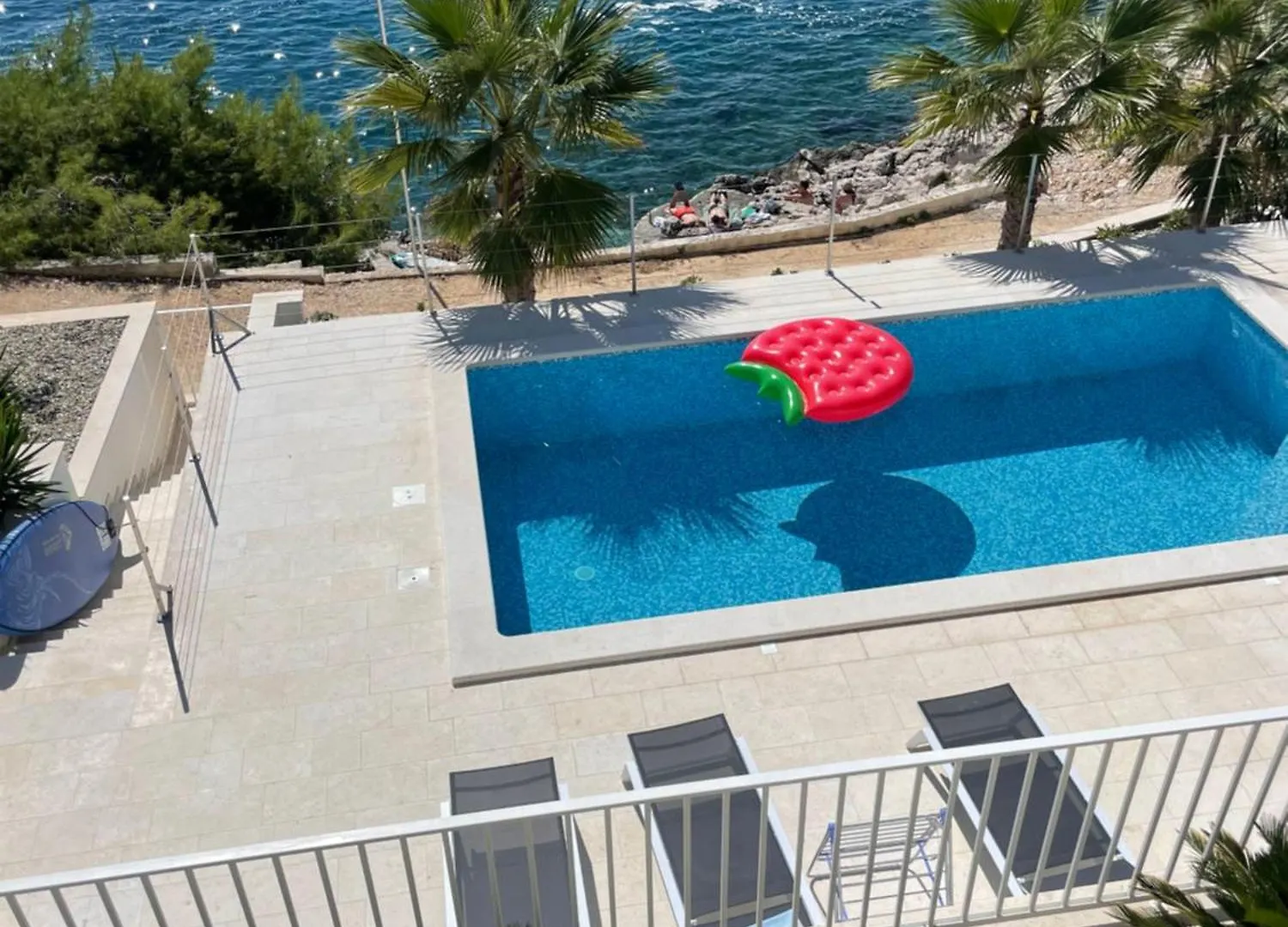 Beachfront Villa Leonardo With Pool Trogir